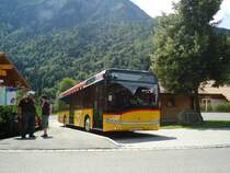 PostAuto Bern - BE 610'540 - Solaris am 15. Juli 2011 in Gsteigwiler, Dorf
