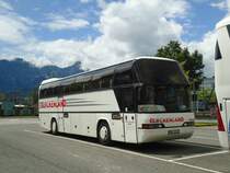 Aus Deutschland: Glockenland, Wadersloh-Liesborn - WAF-GI 11 - Neoplan am 22. Juli 2011 in Thun, Seestrasse