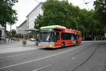 Citaro Irvine stra, am Hauptbahnhof in Hannover, am 12.07.2011.