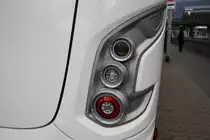 Heckleuchten eines VDL-Reisebus, am 14.07.2011 in Hannover.