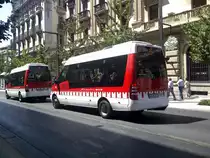 MB Sprinter im Einsatz als Alhambra Bus in Granada.