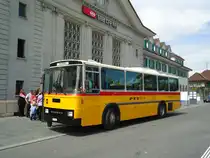 Bernair, Mnsingen - BE 651'182 - Saurer/Tscher RH (ex Heim, Flums) am 26. Juli 2011 beim Bahnhof Thun