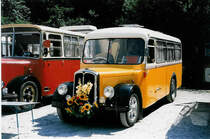 Aus dem Archiv: Pfeiffer, H�tten - GL 9959 - Berna/Regazzoni (ex Monti, Cademario) am 15. August 1998 in Schwarzwasserbr�cke, Wohnbus-Treffen