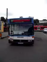 Ein ehemaliger RNV Mercedes Benz O 405 in Neustadt an der Weinstrae am 29.07.11