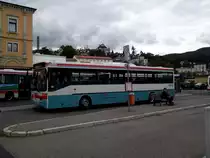 Ein BRN O 407 von Mercedes Benz in Neustadt am 29.07.11