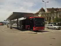 Stadtbus in Rapperswil-Jona Bahnhof am 26.7.2011  