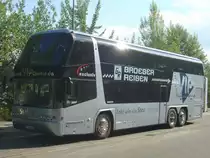 Neoplan Skyliner  Groeger , Karlsruhe HBf 06.07.2011