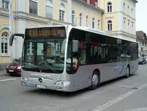 Der Citaro II Nr 37 verl�sst am 05/08/11 den Bahnhof.