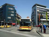 STI Thun - Nr. 73/BE 387'073 - MAN am 2. August 2011 beim Bahnhof Thun