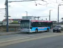 Mercedes-Benz O 530 I (Citaro) auf Betriebsfahrt auf der Marienbr�cke.(27.7.2011)