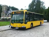 Mercedes-Benz O 530 I (Citaro) auf Linie 88 nach Prohlis Gleisschleife an der Haltestelle Kleinzschachwitz.(27.7.2011)