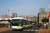 De Lijn 4634. 
Aufgenommen am Bahnhof Oostende am 6,5,2011. 
Im hintergrund ist der Bahnhof Oostende zusehen.