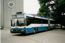 Aus dem Archiv: VBZ Z�rich - Nr. 117 - Mercedes O 405GTZ Gelenktrolleybus am 26. Juni 1999 in Z�rich, Garage Hardau