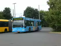 Mercedes-Benz O 530 I (Citaro) auf der Linie 71 nach Kleinnaundorf an der Haltestelle Cosch�tz.(28.7.2011)