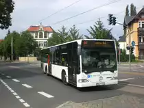 Mercedes-Benz O 530 I (Citaro) auf der Linie 85 nach L�btau S�d Mohorner Stra�e an der Haltestelle Strehlen Wasaplatz.(28.7.2011)