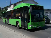 Citaro II CNG Nr 9  Sepp  am Bahnhof am 01/08/11.