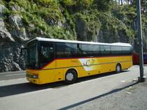 Luk, Gr�sch - GR 695 - Setra (ex P 26'018) am 14. August 2011 in Interlaken, Heimwehfluhbahn