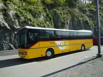 Luk, Gr�sch - GR 695 - Setra (ex P 26'018) am 14. August 2011 in Interlaken, Heimwehfluhbahn