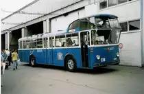Aus dem Archiv: VBZ Z�rich - Nr. 239/ZH 131'239 - FBW/T�scher am 28. August 1999 in Luzern, Depot VBL