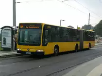 Mercedes-Benz O 530 II (Citaro Facelift) auf der Linie 64 nach Kaditz Am Vorwerksfeld an der Haltestelle Waldschl��chen.(29.7.2011)