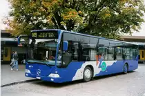 Aus dem Archiv: VZO Gr�ningen - Nr. 11/ZH 291'995 - Mercedes Citaro am 3. Oktober 1998 beim Bahnhof Wetzikon