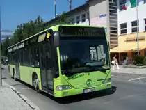 Citaro Nr 10  Schorsch  am Bahnhof am 01/08/11.
