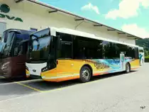 VDL Bus abgestellt in Br�gg am 07.08.2011