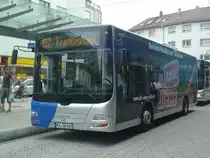 MAN Lion's City K  S�dwestbus  KA-SB 669, Bruchsal Rendezvous 13.08.2011