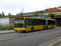 Mercedes-Benz O 530 II (Citaro Facelift) auf der Linie 63 nach L�btau Tharandter Stra�e am Haltepunkt Plauen.(1.8.2011)