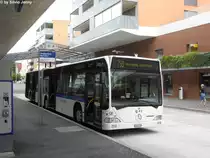 VBG/Eurobus Nr. 85 (Mercedes Citaro O530G) am 16.8.2011 beim Bhf. Wallisellen.