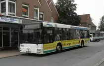 MAN NL, in der Bahnhofstra�e/Lehrte, am 04.07.2011.