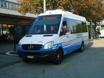 WilMobil, Wil - Nr. 209/SG 305'529 - Mercedes am 17. August 2011 beim Bahnhof Wil