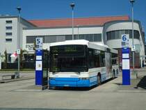 WilMobil, Wil - Nr. 249/SG 104'482 - Volvo/Hess (ex BOS Wil Nr. 20) am 17. August 2011 beim Bahnhof Wil