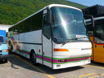 Rattin Bus Biel - Bova Reisecar abgestellt in Biel am 21.08.2011