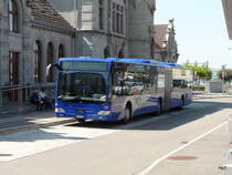 VZO - Mercedes Citaro  Nr.120  ZH 580120 beim Bahnhof Rapperswil am 26.08.2011