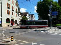 Ortsbus Frauenfeld - Neoplan Nr.72  TG 158096 unterwegs in Frauenfeld am 28.08.2011