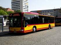 Ein Mercedes Benz Citaro in Hanau am 24.08.11 von der HSB 