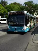 Mercedes Benz Citaro des Stadtverkehrs Maintal am 24.08.11 in Hanau auf der Linie 23