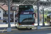 Setra 431DT Marti nr 25, Marti Carterminal Kallnach, 31.08.2011