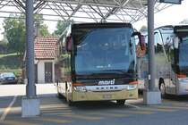 Setra 415 GT-HD Marti Nr 18, Marti Carterminal Kallnach, 31.08.2011
