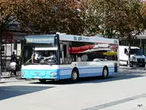 WilMobil - MAN Nr.225 SG 245705 auf dem Bahnhofplatz in Wil am 26.08.2011