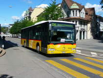 Postauto - Mercedes Citaro  TG  158214 in Frauenfeld am 28.08.2011