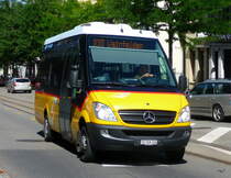 Postauto - Mercedes Sprinter  TG 158106 in Frauenfeld am 28.08.2011