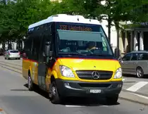 Postauto - Mercedes Sprinter  TG 158106 in Frauenfeld am 28.08.2011