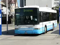 WilMobil - Volvo-Hess  Nr23  SG 349357 auf dem Bahnhofplatz in Wil am 26.08.2011