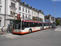 BSU Nr. 44 (Mercedes Citaro O530G) am 19.8.2011 beim Bhf. Solothurn