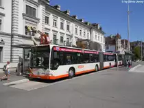 BSU Nr. 44 (Mercedes Citaro O530G) am 19.8.2011 beim Bhf. Solothurn