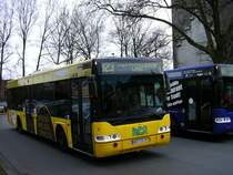 hcr Neoplan,Wagen 37, Linie 323 von Wanne Eickel Hbf. nach Gysenbergpark LAGO.(14.01.2008) 