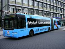 Bogestra Neoplan Gelenkbus, Wirtschaft f�rdern in Bochum,mit wem sonst?....(14.01.2008)