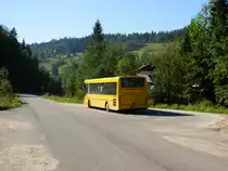Solbus SN11M (#433, MZK Nowy Targ) auf der Linie 3 in Obidowa (bei Nowy Targ), 20.08.2011